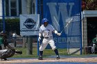 Baseball vs Babson  Wheaton College Baseball vs Babson during Championship game of the NEWMAC Championship hosted by Wheaton. - (Photo by Keith Nordstrom) : Wheaton, baseball, NEWMAC